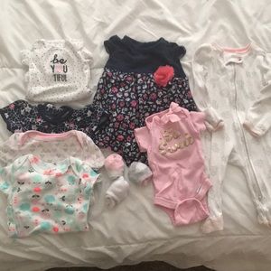 Newborn outfits very gently used